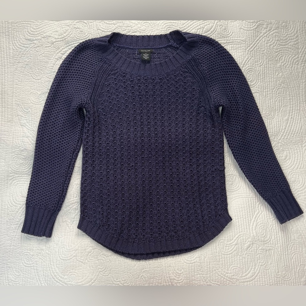Calvin Klein Jeans Navy Sweater Womens